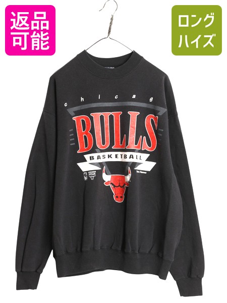 【レア】古着　ヴィンテージ　シカゴブルズ　スウェット　ブラック　黒　バスケ 楽天市場】80s NBA シカゴ・ブルズ LOGO7 スウェット トレーナー