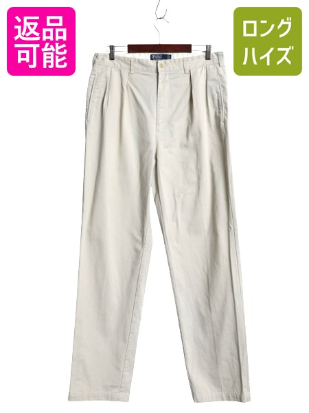 polobyRalphLaurenラルフローレンphilipポロチノ36チノパン 36×30】【90~00年代】POLO Ralph Lauren ポロラルフローレン