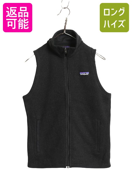 美品◎patagoniaベターセーターベスト 黒 Mサイズ 16年製 楽天市場】希少サイズ S □ 16年製 パタゴニア ベターセーター ベスト
