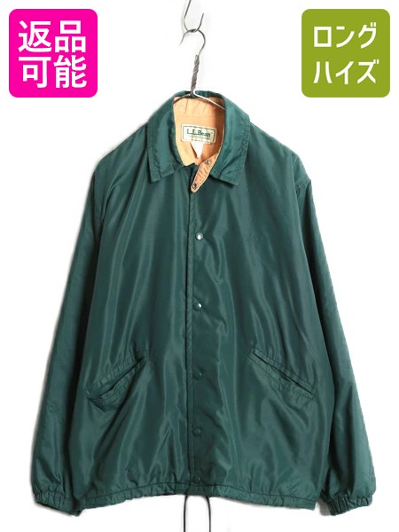 80s LLBean チンスト付き ナイロン コーチ ジャケット ⭐︎ NEW ARRIVAL!! 80s L.L.Bean nylon coach jacket コーチ