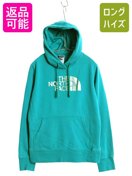 【4/20 48h777円OFFクーポン×P4倍】 ノースフェイス プリント スウェット フード パーカー レディース М アウトドア トレーナー プルオーバー 裏起毛 ヘビーウェイト シンプル| 古着 中古 The North Face ロゴ スエット スウェットパーカー プリントパーカー フードパーカ