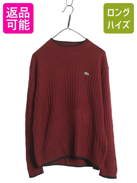 楽天市場】70s USA製 ラコステ アクリル ニット セーター メンズ