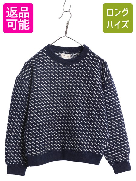 80s エルエルビーン USA製 シェットランドウール ヴィンテージ ニット 楽天市場】80s USA製 □ エルエルビーン ネップ シェットランド