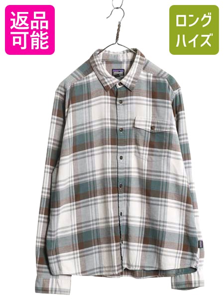 楽天市場】パタゴニア チェック 長袖 フランネル シャツ メンズ M