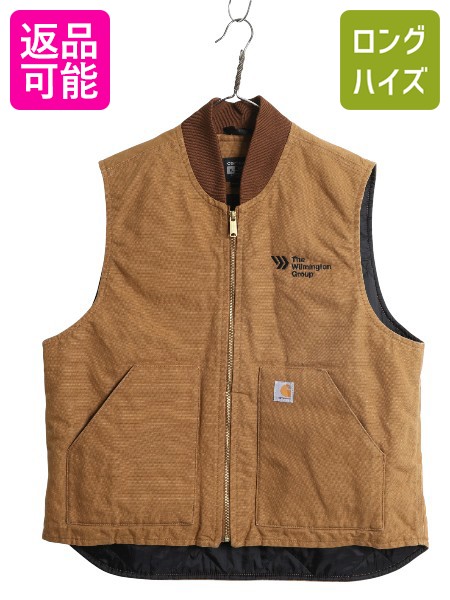 楽天市場】濃紺 70s USA製 カーハート 裏 ボア デニム ベスト メンズ S