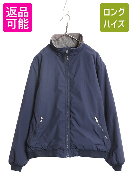 エルエルビーン ナイロンジャケット 裏ボア ゴアテックス 紺 XL エルエルビーン ナイロンジャケット 裏ボア ゴアテックス 紺 M