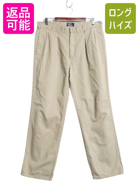 USA 古着 ポロ ラルフローレン チノパン 90s USA製 ワイド シティ USA 古着 ポロ ラルフローレン チノパン 90s USA製 ワイド