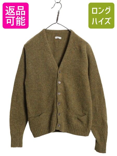 モヘアカーディガン　vintage 楽天市場】【中古】VINTAGE | ビンテージ 単色 モヘアカーディガン