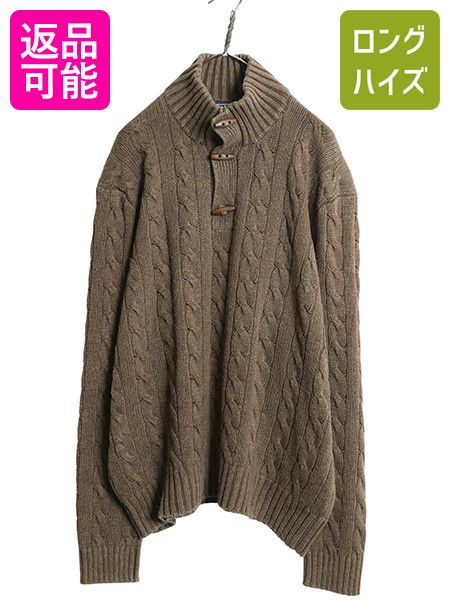 楽天市場】90s 高級 シルク 100% ポロ ラルフローレン ケーブル ニット