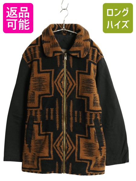 PENDLETON 70s USA製 ビンテージ ネイティブ 短丈 ブルゾン S PENDLETON 70s USA製 ビンテージ ネイティブ 短丈 ブルゾン S