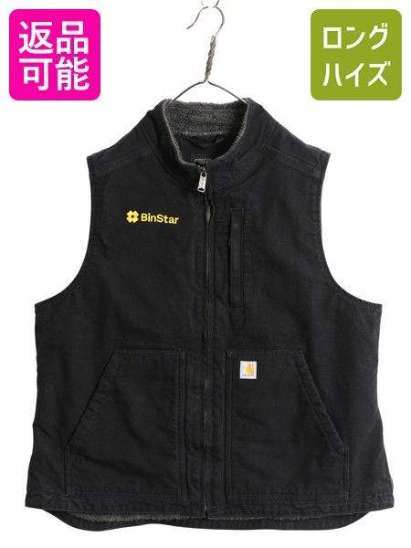 楽天市場】US企画 カーハート モックネック 裏 ボア ダック ベスト