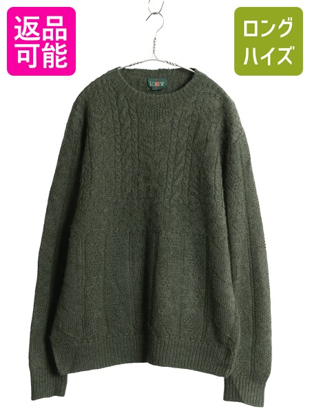 楽天市場】90s J CREW ロールネック ウール ニット セーター メンズ M