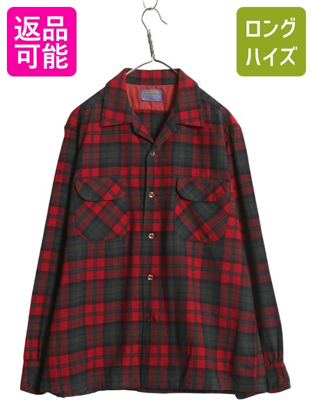 楽天市場】70s USA製 ペンドルトン オンブレ チェック ループ留め