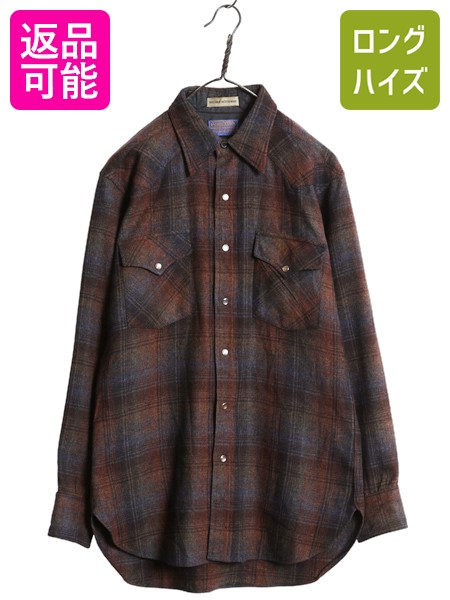 楽天市場】70s USA製 ペンドルトン チェック ウール CPO シャツ