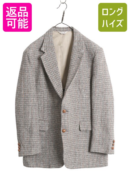 楽天市場】80s USA製 ハリスツイード テーラード ジャケット 44 メンズ