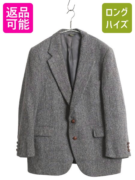 楽天市場】70s ハリスツイード テーラード ジャケット メンズ S 程