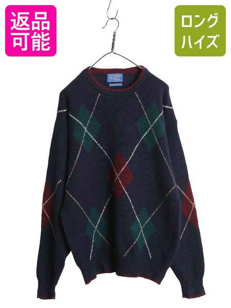 楽天市場】70s USA製 ペンドルトン ヘンリーネック ウール ニット