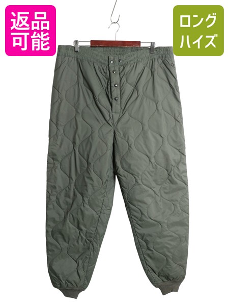 【7/22 400円OFFクーポン&times;ポイント5倍】 80s 米軍実物 USAF CWU-9/P 中綿 キルティング ライナー パンツ LARGE 83年製 ヴィンテージ ミリタリー 軍物 エアフォース セージ グリーン| 古着 中古 80's 80年代 ビンテージ 米軍 ナイロンパンツ ミリタリーパンツ 中綿パンツ フ｜古着ヴィンテージショップLong his 11,000円