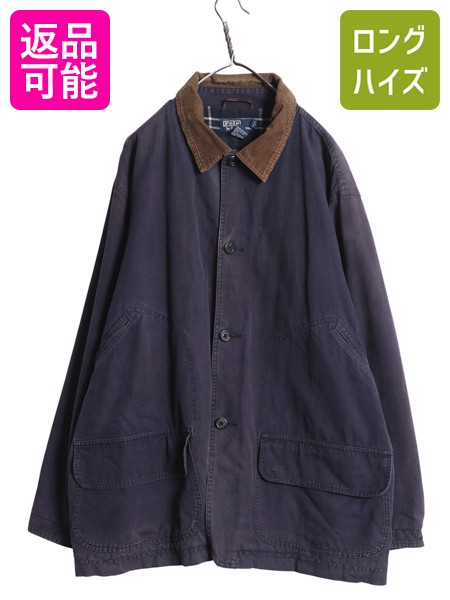 Ralph Lauren インディゴ コットン ハンティングジャケット XL Ralph Lauren インディゴ コットン ハンティングジャケット XL