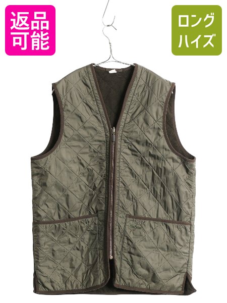 バブアー 中綿 キルティング ベスト USヴィンテージ 楽天市場】大きいサイズ XXL □ Barbour バブアー 本革 スエード