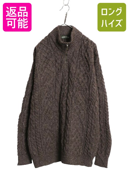 楽天市場】00s アイルランド製 オービス フィッシャーマン ウール