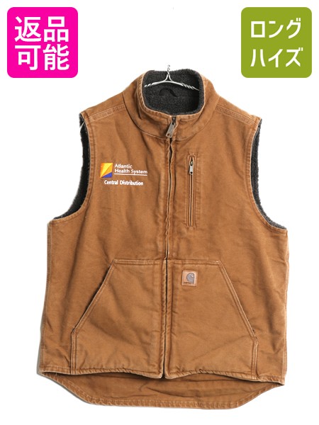 楽天市場】US企画 カーハート モックネック 裏 ボア ダック ベスト