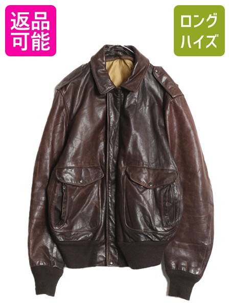 楽天市場】80s USA製 シアーズ G-1 タイプ 本革 レザー フライト