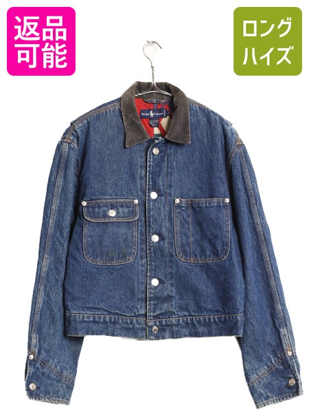 楽天市場】90s ☆ ポロ ラルフローレン G-1 タイプ デニム ジャケット