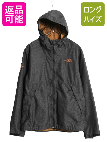 【7/24 400円OFFクーポン&times;ポイント5倍】 ノースフェイス ナイロン マウンテンパーカー ジャケット メンズ M / DRYVENT アウトドア マンパ フルジップ ジャンパー ブルゾン グレー| 古着 中古 The North Face ナイロンジャケット マウンテン パーカー ハイネック ワンポイン｜古着ヴィンテージショップLong his