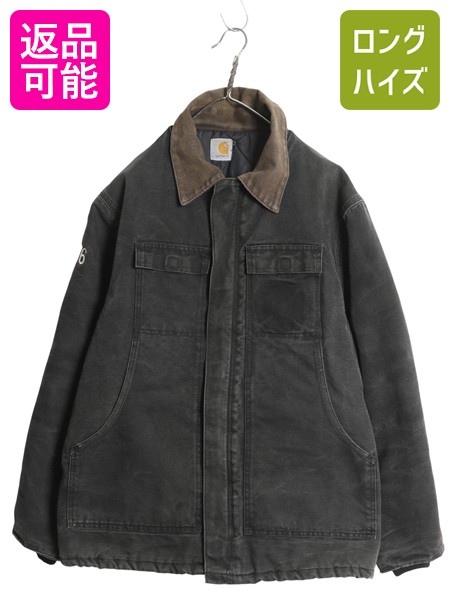 90年代 carhartt ハンティングジャケット チョアコート 黒 USA製 楽天市場】80s 90s USA製 カーハート チョア コート メンズ XL / 古着