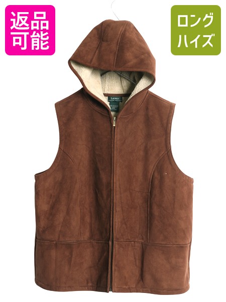 楽天市場】90s ラルフローレン ムートン ベスト レディース M / 古着