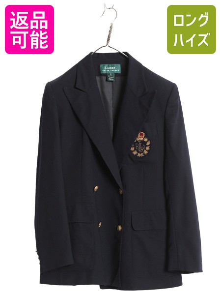 楽天市場】濃紺 80's 90's □ ラルフローレン ダブルブレスト デニム