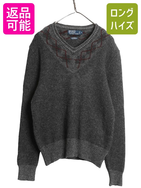 楽天市場】90s オールド □ ポロ ラルフローレン チルデン ケーブル