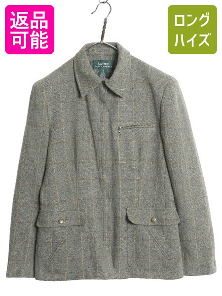 楽天市場】□ ラルフローレン ツイード x カシミヤ ウール 切替