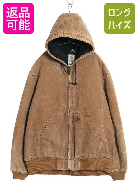 楽天市場】90s カーハート ネイティブ 中綿 ダック パーカー