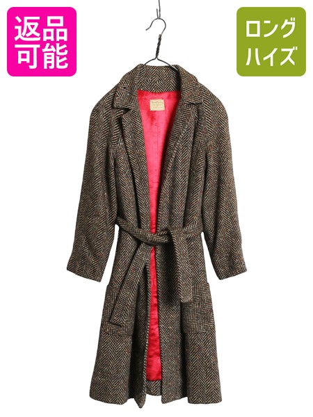 楽天市場】70s USA製 ビンテージ □ ハリスツイード チェスター コート