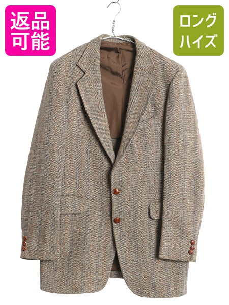 楽天市場】80's ビンテージ USA製 □ ハリスツイード 2ボタン