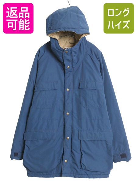【7/24 400円OFFクーポン&times;P5倍】 80s USA製 エルエルビーン 中綿 マウンテンパーカー ジャケット メンズ L / ヴィンテージ アウトドア ブルゾン ナイロン フルジップ マンパ| 古着 中古 80's 80年代 LLビーン LLBEAN アメリカ製 ビンテージ 中綿ジャケット ナイロンジャケ｜古着ヴィンテージショップLong his 9,900円