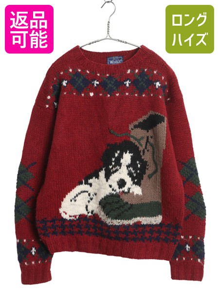 アメリカ古着屋★ウールリッチ　コアラ　ニット②☆セーター　ビンテージ　usa アメリカ古着屋☆ウールリッチ☆コアラ ニット セーター ビンテージ usa