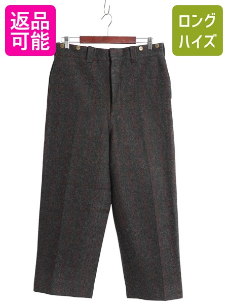 楽天市場】80s LLBean ノータック ウール スラックス パンツ / 80年代