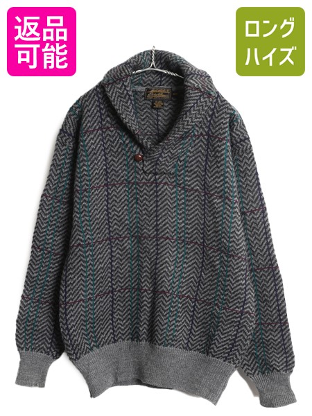 楽天市場】90s エディーバウアー バーズアイ ウール 二ット セーター