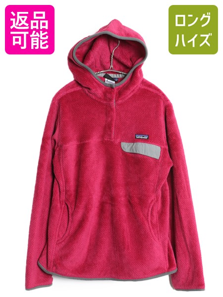 【4/9 最大半額セール×ポイント5倍】 パタゴニア リツール スナップT フーディ ジャケット レディース L 古着 11年製 アウトドア パイル フリース ブルゾン ハイネック ツートン| 中古 廃盤 Patagonia フリースジャケット ジャンパー パーカー POLARTEC ポーラテック プル