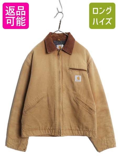 楽天市場】90s カーハート デトロイト ジャケット メンズ L 程 古着 90