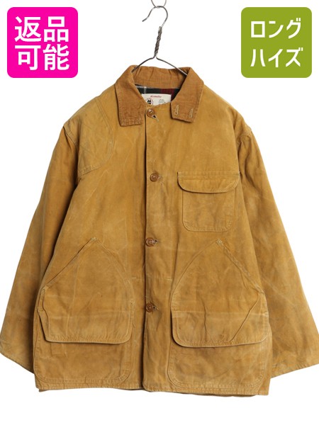 【7/22 400円OFFクーポン×ポイント5倍】 60s USA製 モンゴメリーワード ダック ハンティング ジャケット メンズ M / ヴィンテージ フランネル ライナー カバーオール ブルゾン 茶| 古着 中古 60’s 60年代 Montgomery Ward Western Field アメリカ製 ビンテージ シューティ|古着ヴィンテージショップLong his