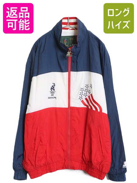 楽天市場】STARTER 96年 Atlanta Olympic Nylon Jacket M 白赤紺