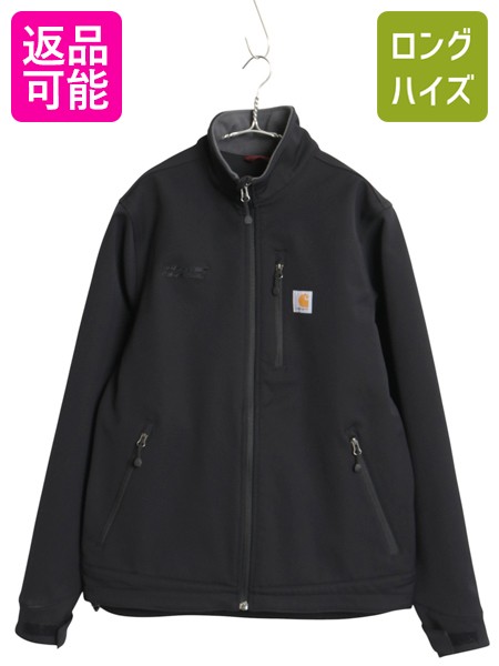US企画 カーハート ソフトシェル ジャケット メンズ M ストレッチ ナイロン フリース ライナー付き ブルゾン フルジップ 撥水加工 黒 企業 楽天市場】US企画 カーハート ソフトシェル ジャケット メンズ M