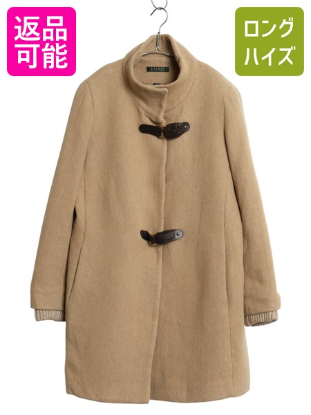 楽天市場】□ ラルフローレン ブラック コットン ダック コート