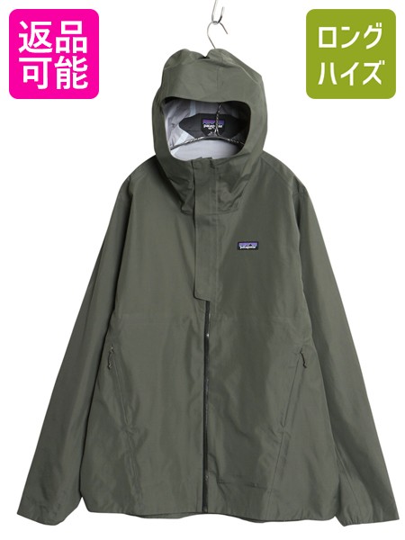 【4/18 ご愛顧感謝デーポイントUP!】 パタゴニア スレート スカイ ジャケット メンズ XL / 22年製 ナイロン マウンテンパーカー フルジップ ジャンパー ハイネック 大きいサイズ| 古着 中古 Patagonia アウトドア マンパ ナイロンジャケット ブルゾン マウンテン パーカー