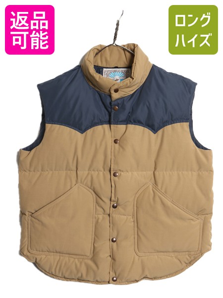 楽天市場】50s 日の出タグ ☆ バウアーダウン ダウン ベスト メンズ S