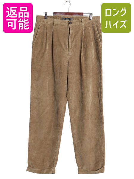 楽天市場】90s □ GAP オールド ギャップ 2タック 中細畝 コーデュロイ